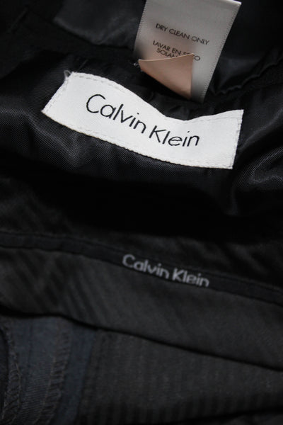 Calvin Klein Boys Pants Trousers Blazer Gray Size 8 10 Lot 2