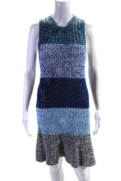 Derek Lam 10 Crosby Womens Gradient Knit Dress Size 10 11138585