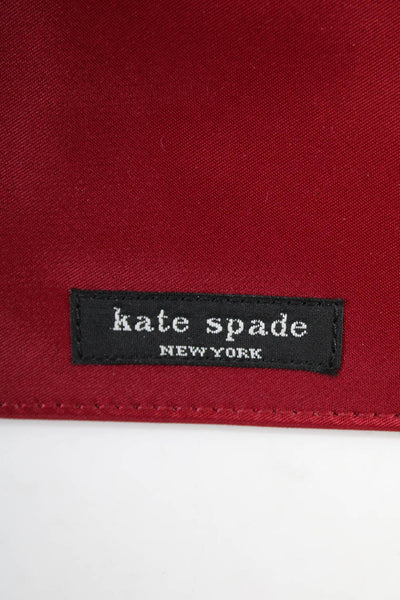 Kate Spade New York Womens Envelope Wallet Red