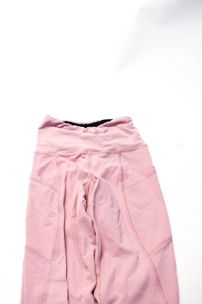 Strut This Women's Mock Neck Sweater Printed Leggings Pink Beige Green OS Lot 5
