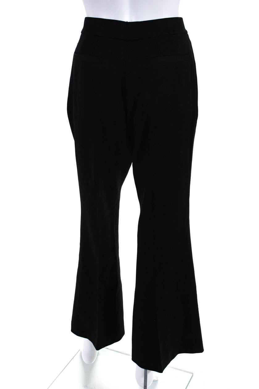 Rachel Zoe Womens Zip Front Solid Flare Leg Dress Pants Black Size Sma -  Shop Linda's Stuff