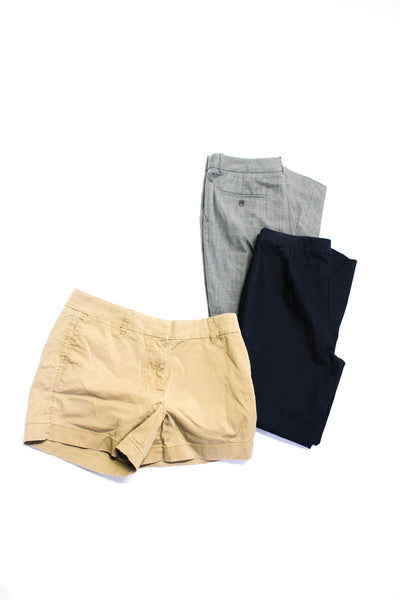 J Crew Theory Michael Kors Womens Shorts Pants Beige Size 4 Lot 3