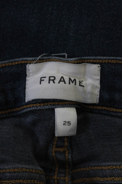 Frame Women's Denim Le Skinny de Jeanne Blue Size 25