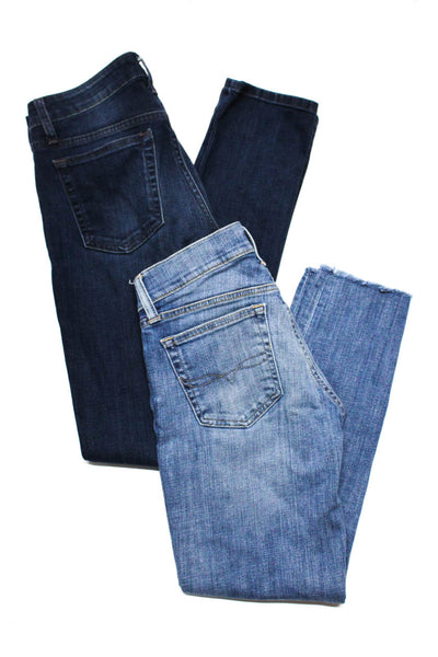 Polo Ralph Lauren Joes Womens Skinny Leg Jeans Blue Size 26 Lot 2