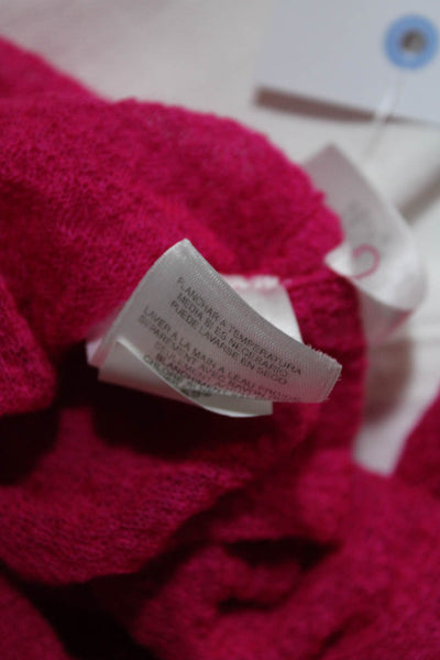 Rachel Rachel Roy Womens Sehort Sleeve Blouse Pink Size Extra Small