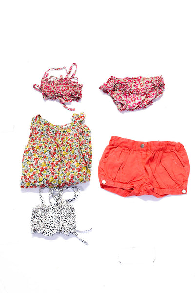 Anais & I Girls Sleeveless Tops Shorts Dress Yellow Pink Size 24M Lot 5