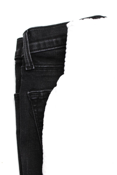 Z Supply J Brand Womens Wide Leg Pants Skinny Jeans White Black Size S 25 Lot 2