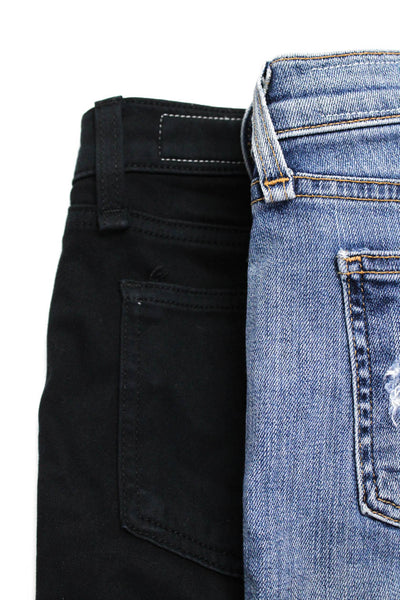 Rag & Bone Jean Womens Cotton Skinny Leg Jeans Leggings Blue Size 26 25 Lot 2