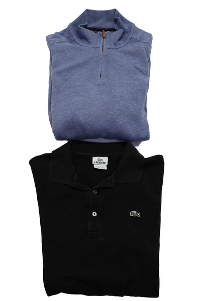 Black & Brown London Mens Polo Shirt Pullover Sweater Blue Black Size XL 6 Lot 2