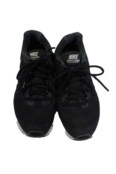 Nike Zoom Pegasus 33 Womens Low Rise Lace Up Athletic Sneakers Black Size 9