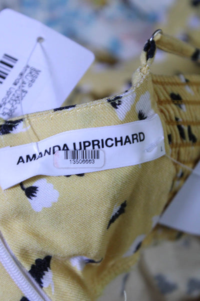 Amanda Uprichard Womens Amory Midi Dress Size 10 13506663