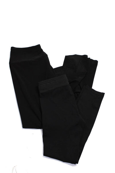 BCBG Max Azria Joseph Ribkoff Womens Solid Pants Black Size S/M Lot 2