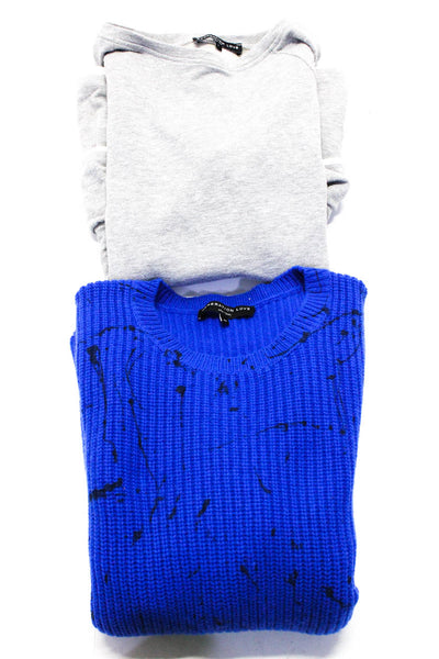 Generation Love Womens Sweaters Gray Blue Size Large Medium Lot 2