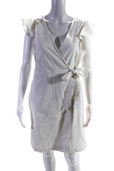 A.L.C. Womens Sidelle Wrap Dress Size 16 12327915