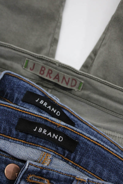 J Brand Womens Capri Jeans Pants Blue Size 26 Lot 3