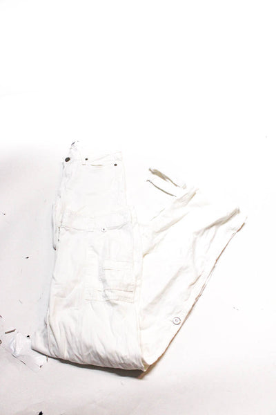 Michael Kors Women's Mid-Rise Cargo Pant White Size 10 Lot 2