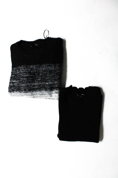 Aqua Womens Sweaters Black Size M XS Lot 2