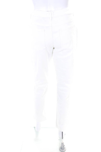 Baum Und Pferdgarten Women's Low Rise Skinny Jeans White Size 40