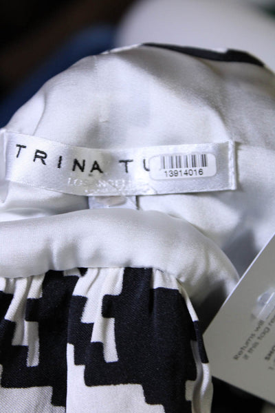 Trina Turk Womens Demming Top Size 4 13914016