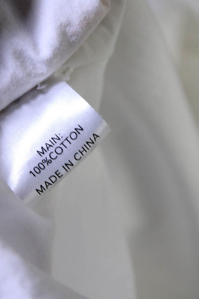 Acler Womens White Windsor Shirt Size 4 10650947