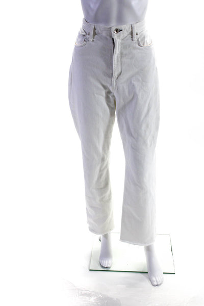 rag & bone JEAN Womens White Nina High Rise Skinny Jeans Size 4 13062066