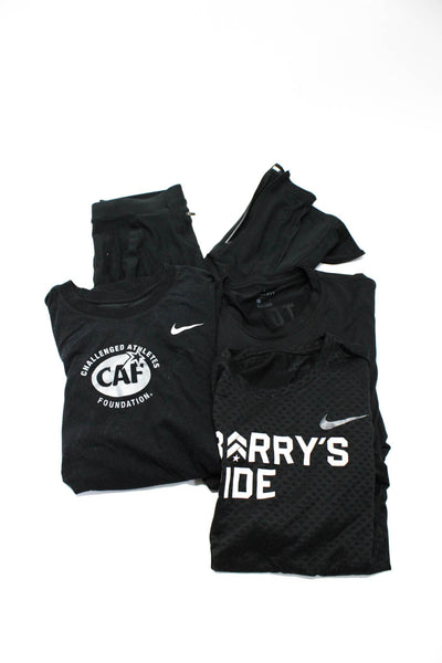 Nike Mens Graphic Short Sleeve Shirts Track Pants Black Size L M Lot 4