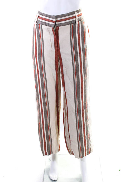 Rebecca Minkoff Womens Striped Molly Pants Size 4 11084453
