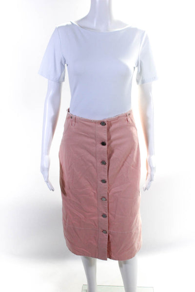 Elizabeth and James Womens Pink Merritt Denim Skirt Size 2 11152665