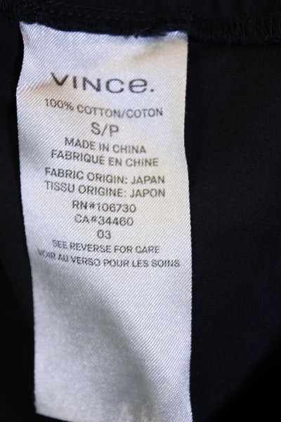 VINCE. Womens Side Tie Button Down Size 4 11166767