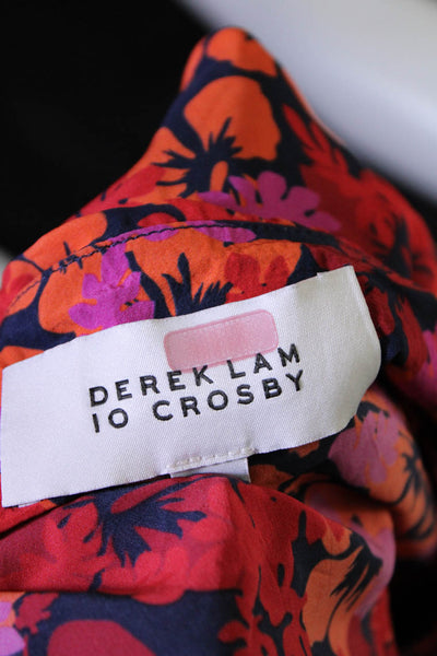 Derek Lam 10 Crosby Womens Liona Lace Trimmed Skirt Size 2 12152026