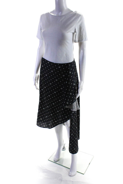 Monse Womens M Dot Cascade Slip Skirt Size 4 14122914