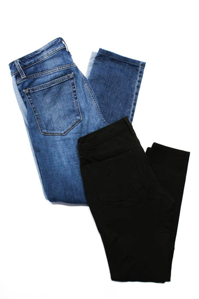 Joes Rag & Bone Womens Solid Medium Wash Casual Pants Green Blue Size 26 Lot 2