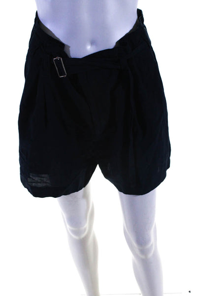 Club Monaco Womens Blue Darcee Shorts Size 12 13972497