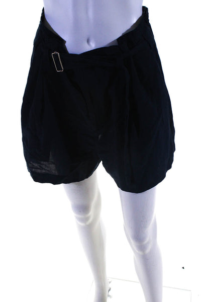 Club Monaco Womens Blue Darcee Shorts Size 12 13972497
