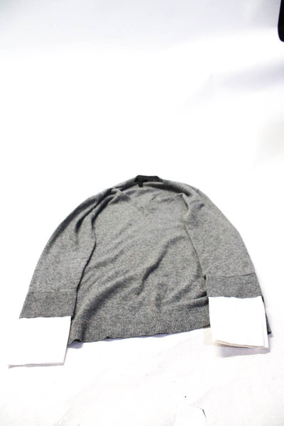 J Crew Zara Womens Sweaters Gray Size S Lot 2