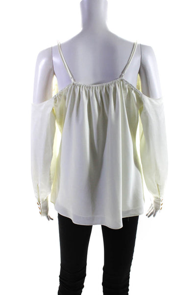 Milly Womens Robin Cowl Neck Top Size 8 14682309