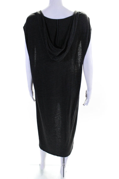 Nation Ltd by Jen Menchaca Womens Sleeveless High Low Casual Dress Grey Size 2