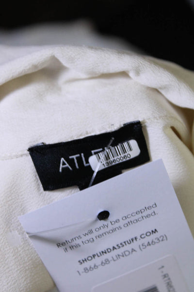 Atlein Womens Double Collar Shirt Size 6 13960060