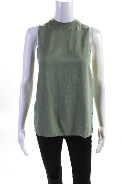 VINCE. Womens Ribbed Trim Tank Size 0 14078896