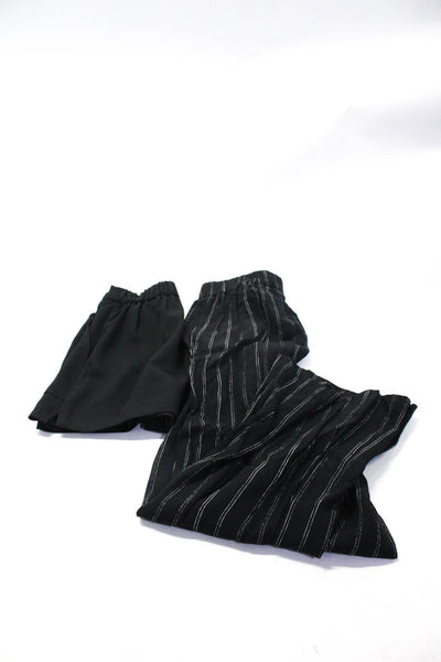 Wilfred Womens Short Shorts Striped Pants Black White Size XS Lot 2
