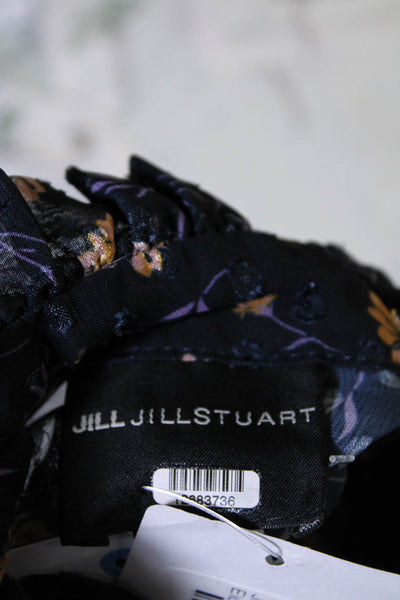 Jill Jill Stuart Womens Elodie Print Top Size 0 12683736
