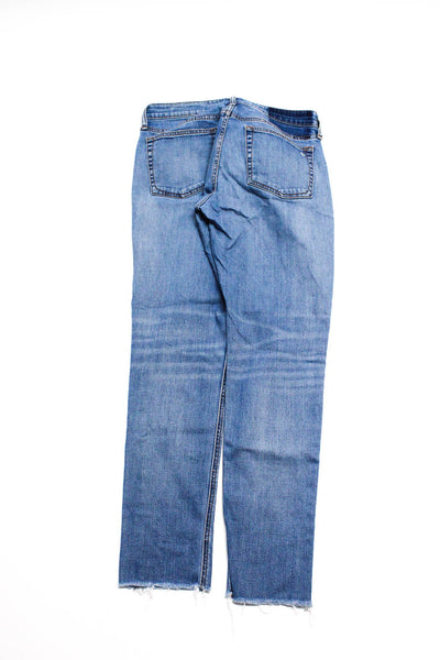 Frame Women's Midrise Dark Wash Five Pocket Skinny Jeans Pants  Size 26 Lot 2