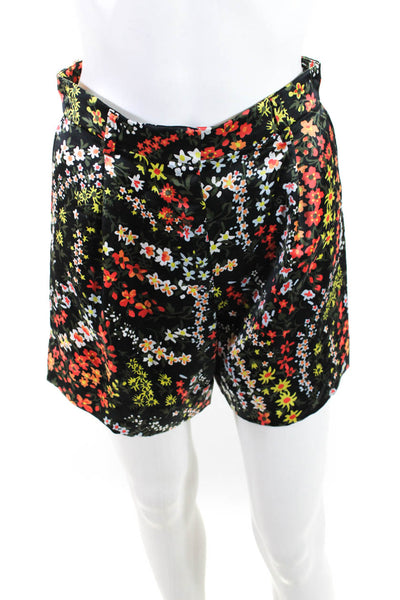 ATM Anthony Thomas Melillo Womens Floral Printed Shorts Size 4 13592407
