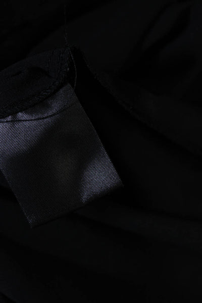 Badgley Mischka Womens Black Lace Column Gown Size 2 11405686