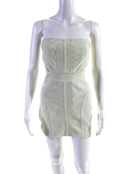 Hervé Léger Womens Boucle Mini Dress Size 6 14868515