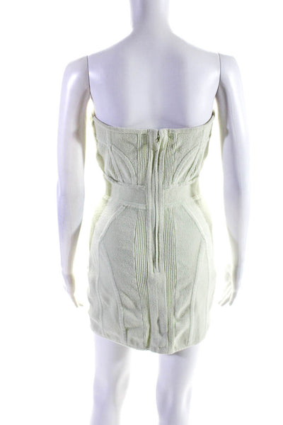 Hervé Léger Womens Boucle Mini Dress Size 6 14868559