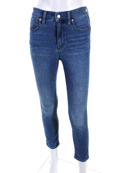 Madewell Womens High Rise Skinny Cropped Jeans Size 2 14357767