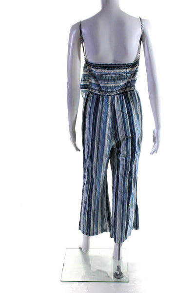 Moon River Womens Front Tie Spaghetti Strap Jumpsuit Size 10 12260341