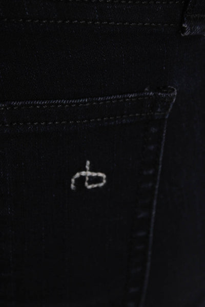 Rag & Bone Women's Crewneck Long Sleeves Knit Sweater Blouse Blue Black XS Lot 2