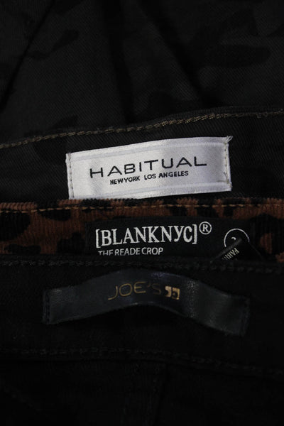 Habitual Blank NYC Joes Womens Jeans Pants Black Size 28 27 Lot 3